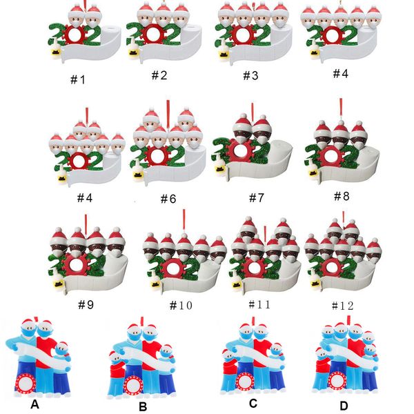 

birthdays christmas decoration personalized factoryn1r9product party gift family of 2 to 7 ornament pendant with face masks hand sa