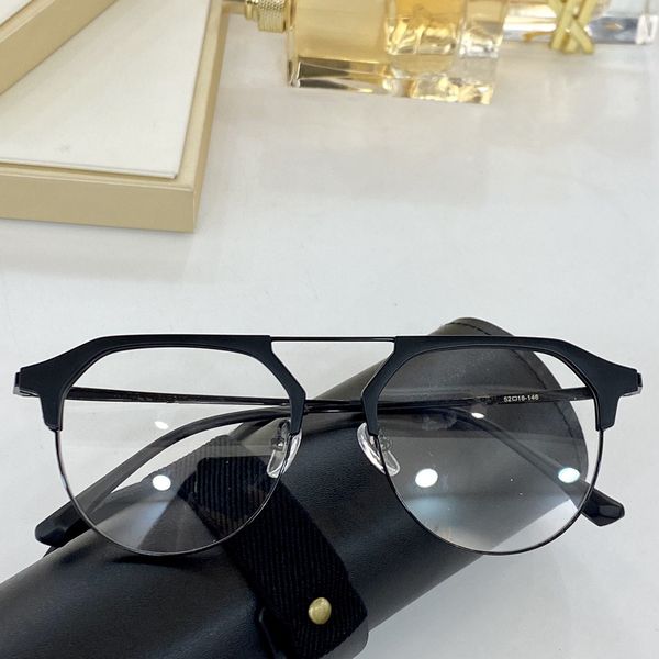 

2021 new classic simple fashion half-frame glasses plate material men's and women's same style fashion glasses x412 size 52