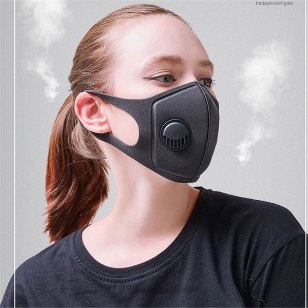 

breathing black dhlwashable face shipping valve for with filter anti-dust and ,adjustable reusable pm2.5 mask indiv