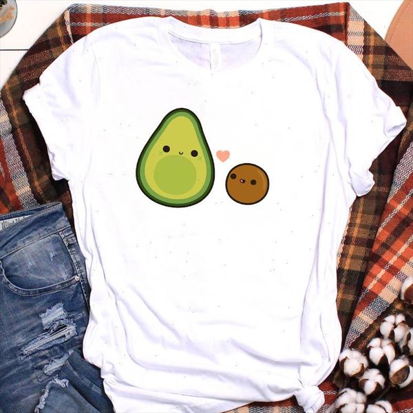 

women avocado love funny fashion print fruit ladies clothes t tee female graphic tshirt womens shirt clothing t shirt, White