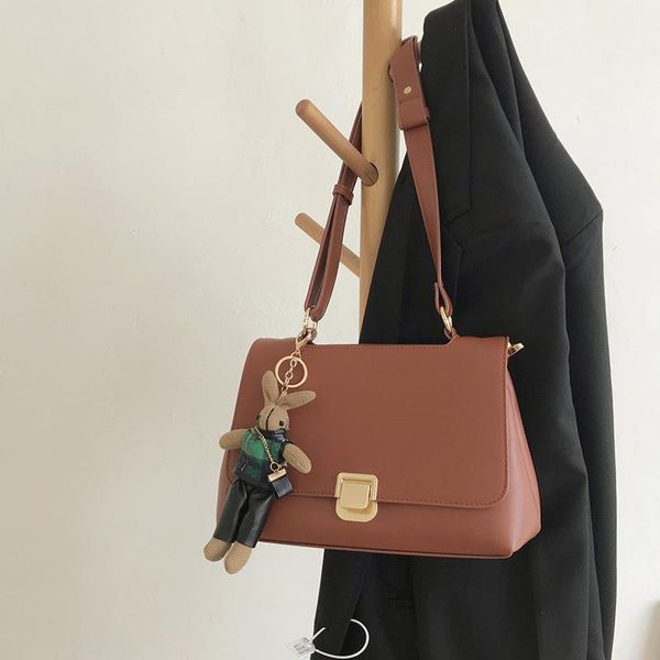 

bag women 2020 new trendy retro briefcase wild large capacity single shoulder messenger bag