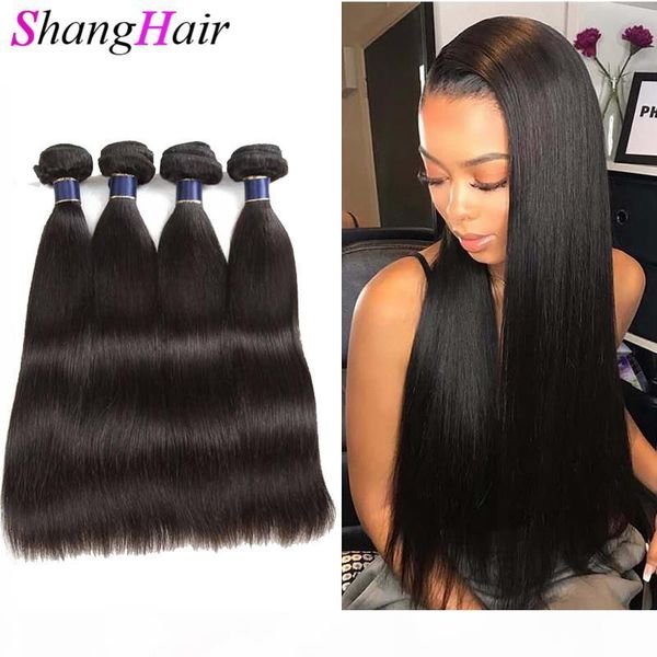

peruvian virgin hair straight mix length brazilian virgin human hair weave bundles straight wholesale straight hair products, Black