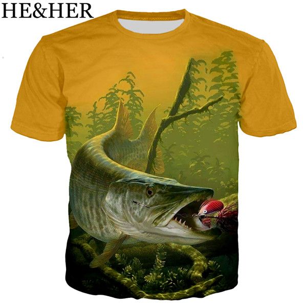 

bait carp angling fishinger 3d print shirts comics graphic oversized men clothing