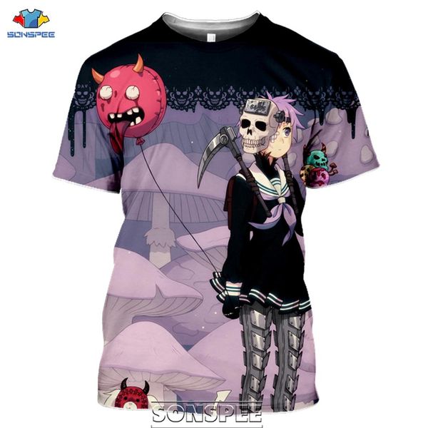 

new japanese anime dorohedoro 3d print shirts plus size kawaii plus size men clothing