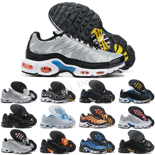 

new arrival plus tn size us 12 men women run shoes triple black white green fire pink sneakers fade trainers eur 36-46