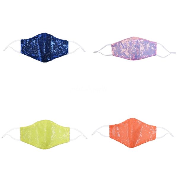 

er sequin face designer earloop silk fashion summer sunscreen ice protective 13style anti dust mouth printed masks glitter mask mask ma opph