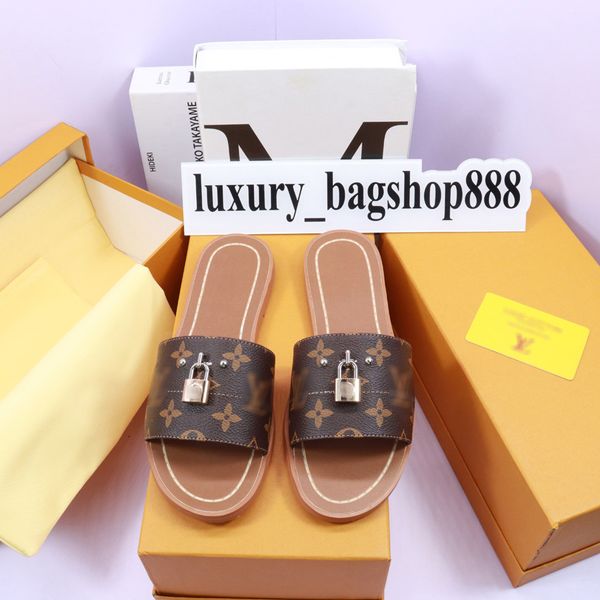 

sandals designer slippers slides women shoes frame flip flop slide slideshow flat bottomed womens loafers sandal for summer men beach 1, Black
