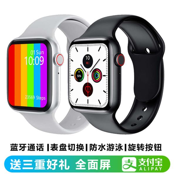 

watch4 smart men's and women's multi-function heart rate ecg exercise temperature health monitoring bluetooth 5i watch 6 generatio