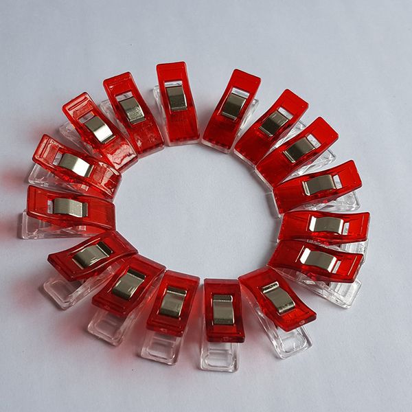 

diy 10 holder colors plastic for wonder clips patchwork fabric quilting craft sewing knitting