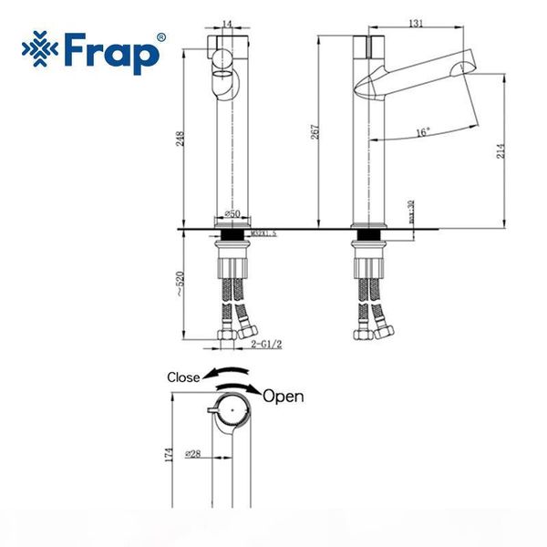 

frap new arrival 1 set tall bath sink faucet deck mounted single lever single hole cold bathroom basin mixer tap bbyddr bdetoys