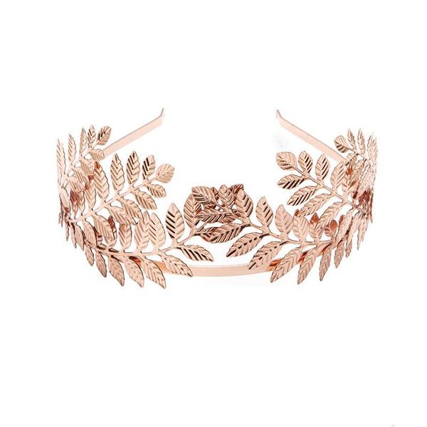 

fashion elegant hair hoop women bridal head hoop sweet metal hollow leaves hairband headband wedding headdress hair accessories q sqcfiy