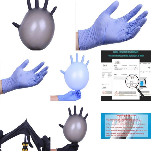 

universal home 50pcs/lot usa multifunctional latex aodmuki cleaning food cosmetic disposable gloves 14i12