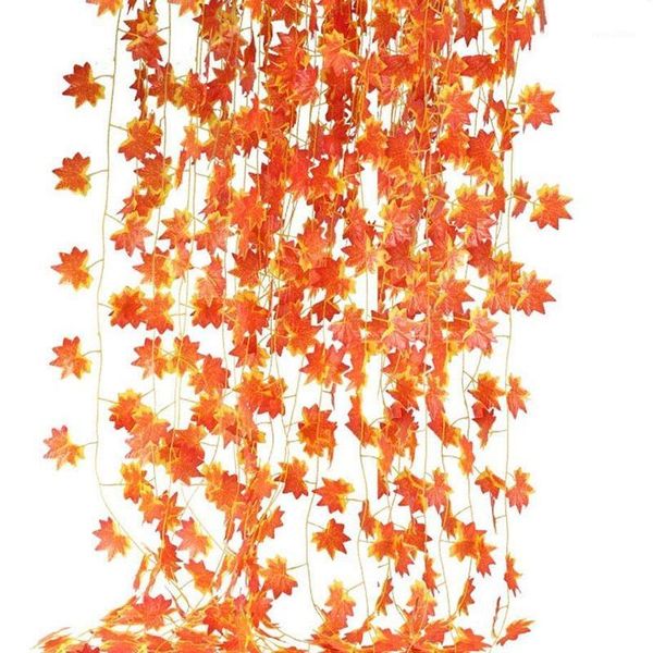 

7.54 ft artificial vines fake hanging plants thanksgiving decorations outdoor garden wedding party 24 pcs1