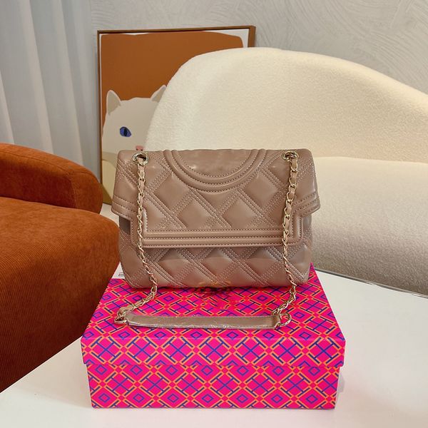 

2021 new classic sheepskin diamond chain flip bag fashion casual one-shoulder designer handbag large capacity 24cm outdoor sacoche street lu