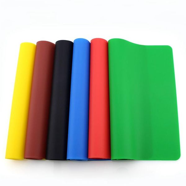 

kitchen mat pad silicone baking mat high temperature resistance anti heat table mat waterproof cup mats foldable soft bowl pad vt0607