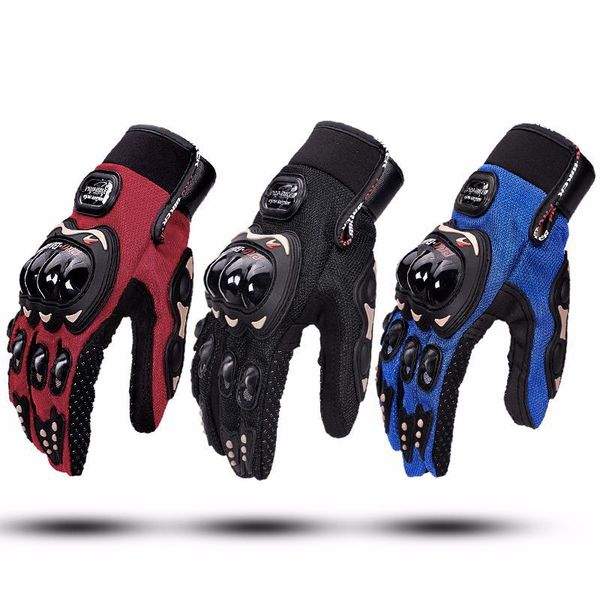 

motorcycle and mountain bike gloves-cycling, skid prevent, breathable, hand protector, full finger, ,men, Blue;gray