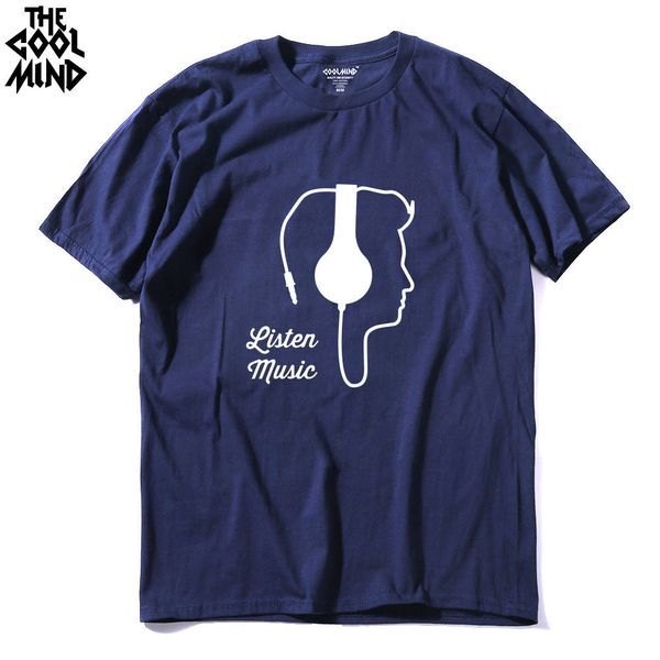 

mu0214a casual o neck ear phone dj printed men t shirt casual short sleeve cool printed t shirt sport hooded sweatshirt hoodie