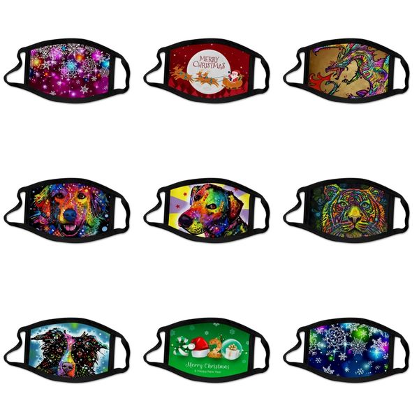 

designer printed face mask mascarillas masque tissu clh face mask gesichtsmaske mouth face mask with vent tthick filtration me#745, Black