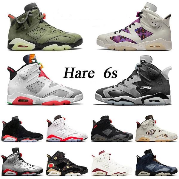 

designer 6 carmine basketball shoes classic 6s unc black blue white infrared low chrome women & men sport blue red oreo alternate oreo black