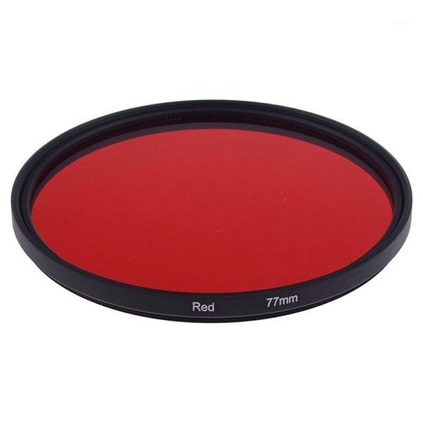 

77mm full red color filter for camera lens with 77mm filter thread1