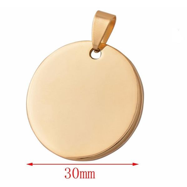 

new popular pets tag round id card metal stainless steel pet tags durable easy to use dog tags blank dogs cat jllpqm sport77777