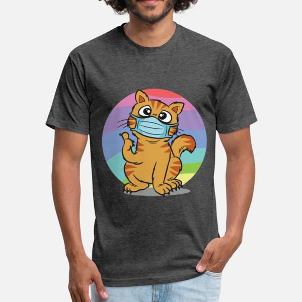 

cute cat wearing a face mask corona humor t shirt hip hop anime custom tracksuit hoodie sweatshirt