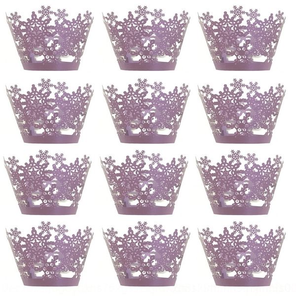 

cpjmu christmas flower paper lace snowflake wrapping cup cake edge christmas snowflake hollow-out cake wrapping paper lace nrxea