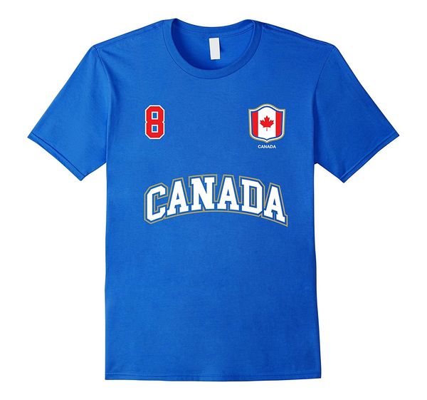 

brand basic canada shirt number 8 back canadian team sporter hockeyer soccersfit short sleeve t shirt sport hooded sweatshirt hoodie