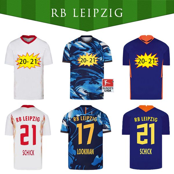 

20/21 leipziges soccer jersey rb forsberg halstenberg sabitzer kids uniforms thailand football shirt, Black;yellow
