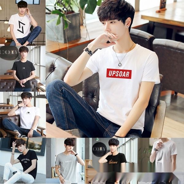 

mwfya clothes shirt thalf sleeve men's printed short sleeve summer tmen's clothes shirtnight market base shirt xblji, Blue