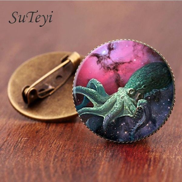 

suteyi glass space фото брошь прибытие pins заявление alloy way handmade туманность art броши млечный знак новый jewelry galaxy yxlhxa, Gray