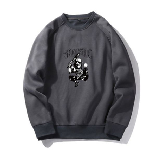 

autumn winter new sport men's fashion european and american sweater hoodie, Black