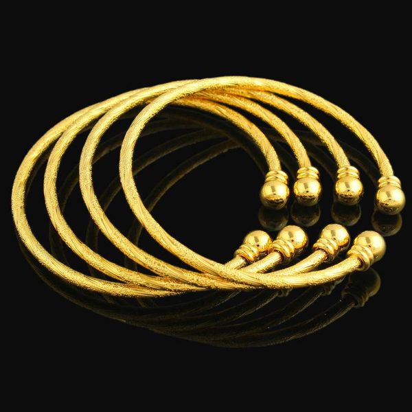 

оптовая золото дубай bangles18k цвета золота эфиопский браслет африканских женщин ювелирные изделия, Black