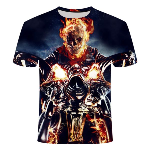 

3d skull poker men brand mens 3d print shirts aesthetic hentai hippie men clothing