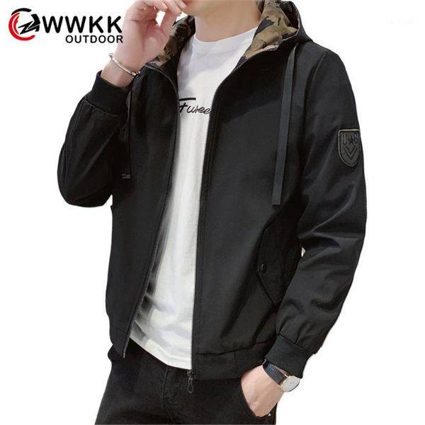 

outdoor jackets&hoodies wwkk 2021 mens softshell hiking jackets male spring autumn camping clothing multi-function climbing fishing1, Blue;black
