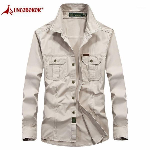 

spring autumn uniform shirts men 100% cotton casual long sleeve shirt streetwear army shirt chemise homme plus size 6xl1, White;black