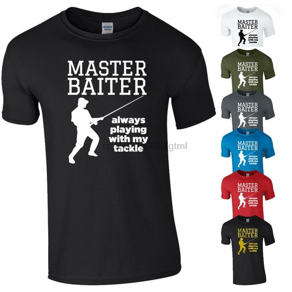 

master baiter tshirt tee funny fishing fisherman tackle bait joke gift new sport hooded sweatshirt hoodie