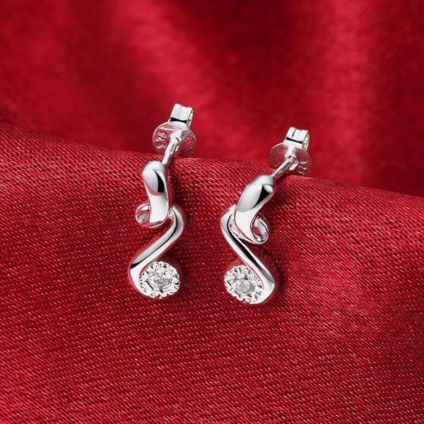 

великолепные серебряные женщины cyrstal свадебные серьги ювелирные изделия симпатичные ювелирные изделия мода хорошая пара подарок горячая р, Golden