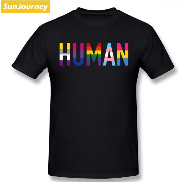 

радуга human gay pansexual бесполого hiphop street wear негабаритных crewneck на заказ с коротким рукавом для мальчиков спортивного толстовк