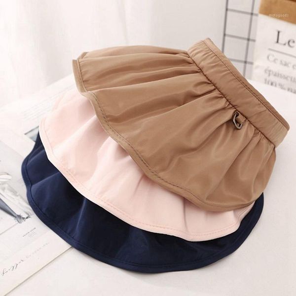 

2020 summer hat empty caps uv foldable sunscreen outdoors beach cap women hair hoop1, Blue;gray