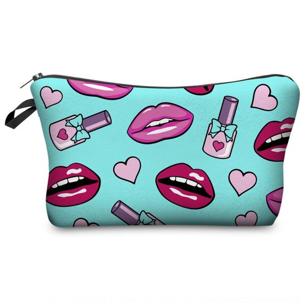 

i7hbf zohra3d digital baghandbag lip women's hand zohra3d digital printing lip printing hand bag women's cosmetic cosmetic csa2u