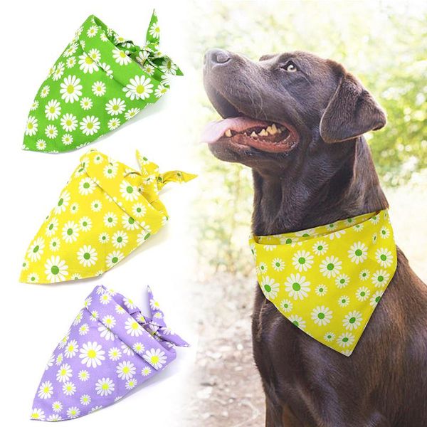 

dog accessories bandana collar cotton printed pet dog cat bandana scarf adjustable neckerchief for small medium dogs c wmttoe
