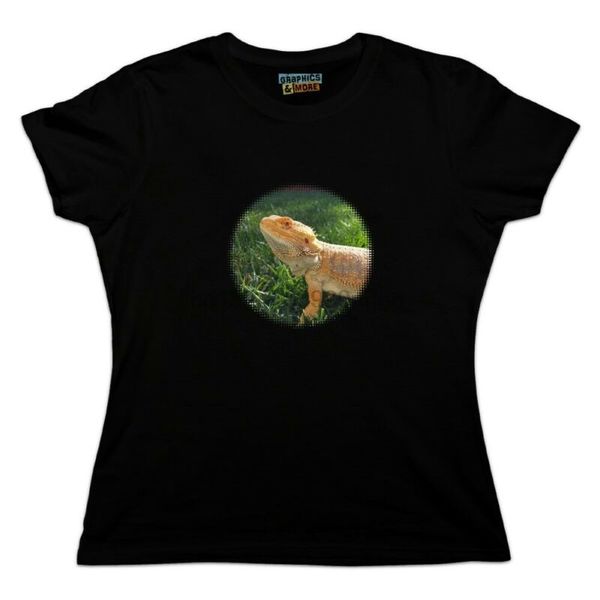 

bearded dragon in profile women's novelty t-shirt sport hooded sweatshirt hoodie
