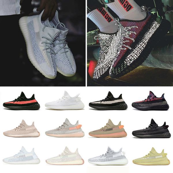 

свободный корабль v2 kanye west обувь yecheil yeehu black static светоотражающей обуви мужчины женщина обувь спортивный кроссовок chaussures, White;red