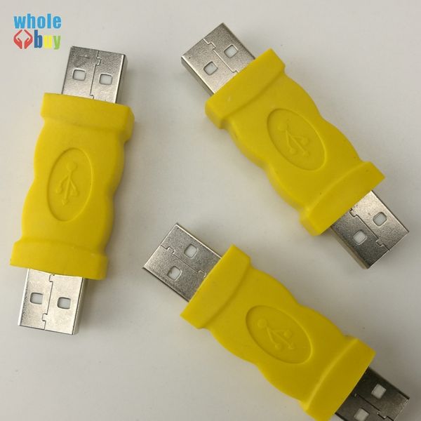 

500pcs/lot usb 3.0 2.0 male to usb male cord cable coupler adapter convertor connector changer for digital camera printer
