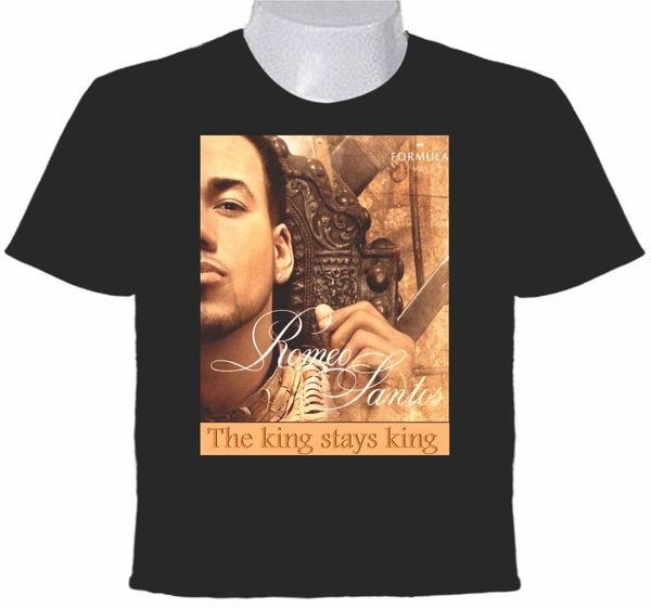 

romeo santos the king stays king cantautor estadounidense short sleeve plus size sport hooded sweatshirt hoodie t shirt