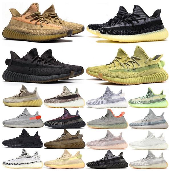 

2020 kanye west v2 running shoes cinder tail light zebra yecheil cream desert sage men women sneakers size 36-46