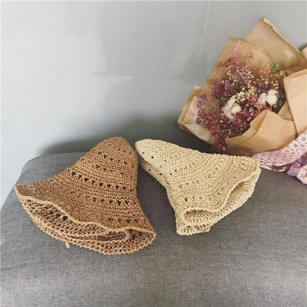 

cokk соломенная шляпка летние шляпы для женщин ladies hat бич отпуск отпуск путешествия fisherman cap зонт sun hat ведро 2020 новый кпт wmtm, Blue;gray