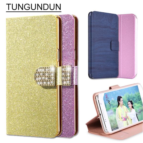 

y6 prime flip pu leather phone for huawei y 6 y6prime case cover 3 styles