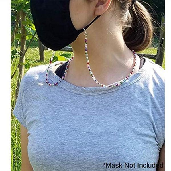 

face rest handy lanyard rope convenient ear hang neck safety on chain string for mask holder t2i51348 sicna